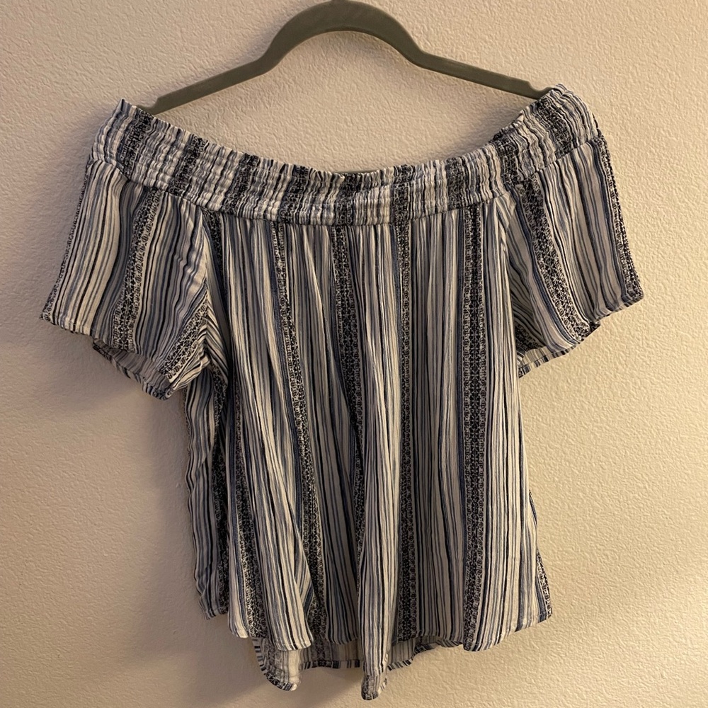 Off the shoulder blouse